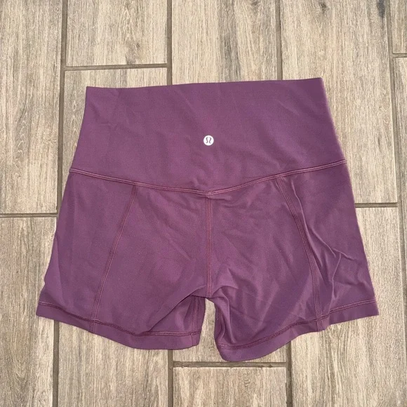 Lululemon Athletica Purple Athletic Shorts - Picture 2 of 5